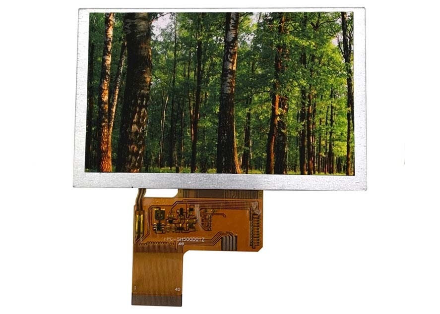 800 * 480 TFT Colour Lcd Display Module 5 . 0 Inch Without TP , Lcd Display Screen